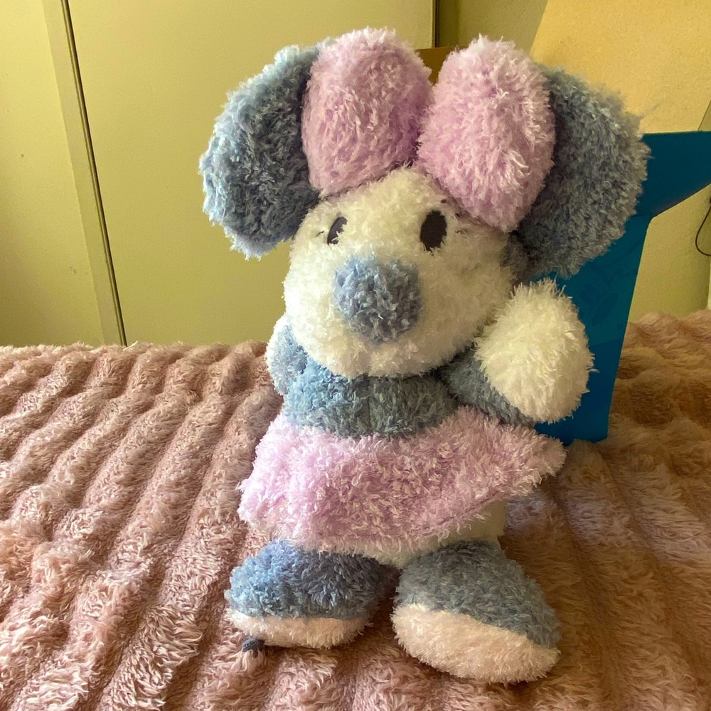 Disney Store Cuddle Tot Minnie Mouse Bean Bag Plush 8"